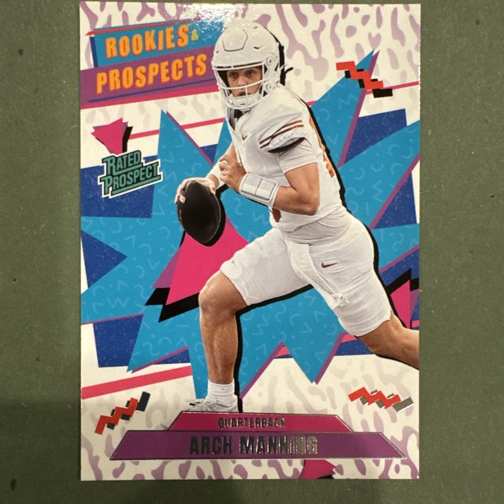 2026 Decades 90s Pop Culture Arch Manning #141 Rated Prospect Texas Longhorns